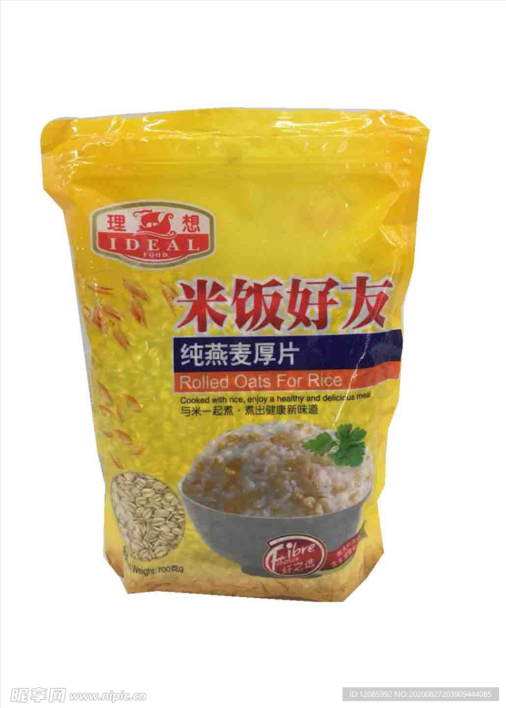 理想米饭好友纯燕麦厚片700g