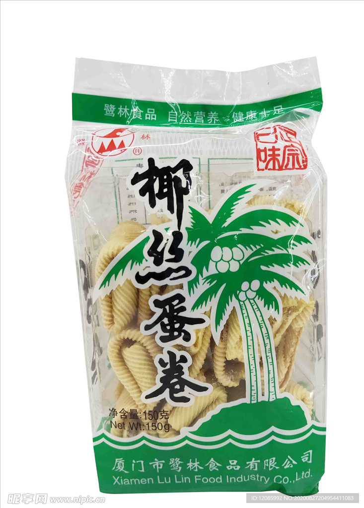 鹭林椰丝蛋卷150g