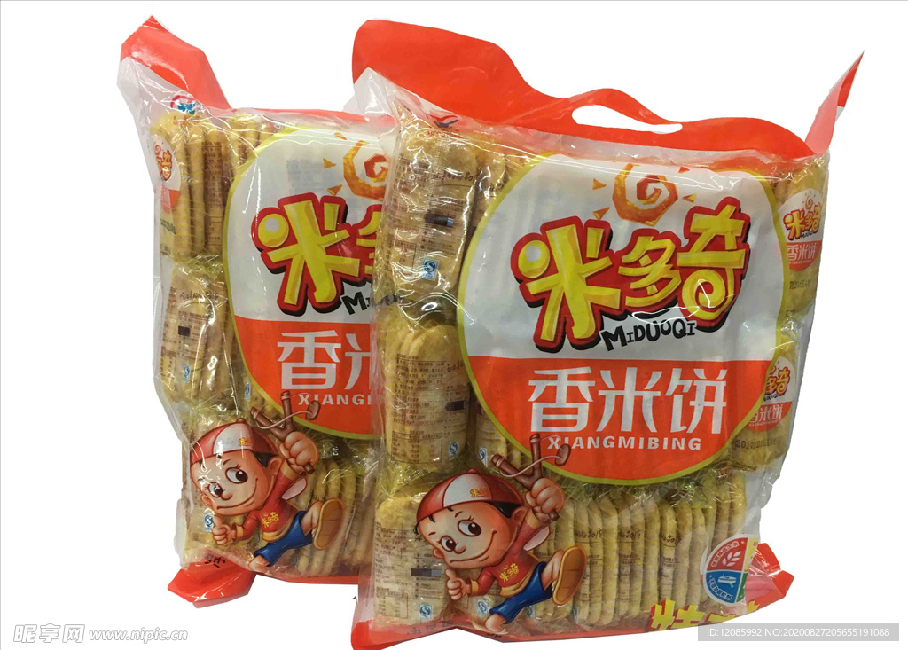 米多奇香米饼雪饼438g