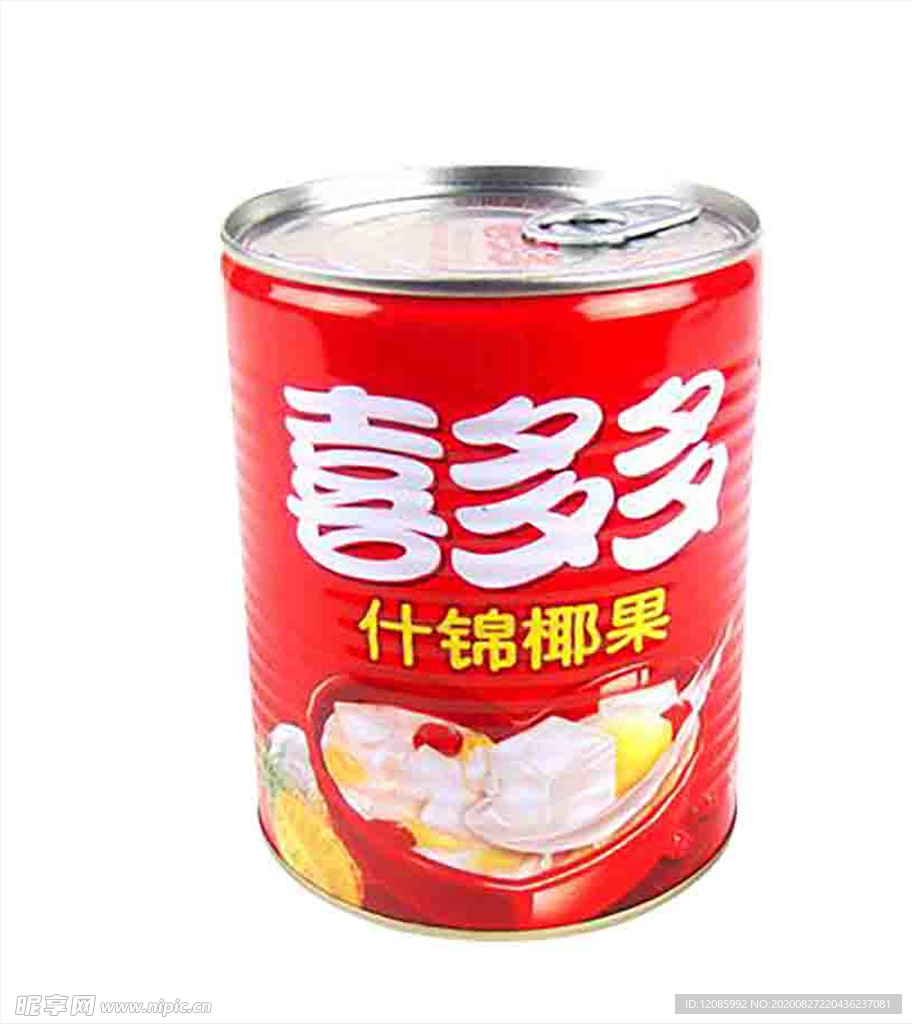 喜多多什锦椰果罐头850g