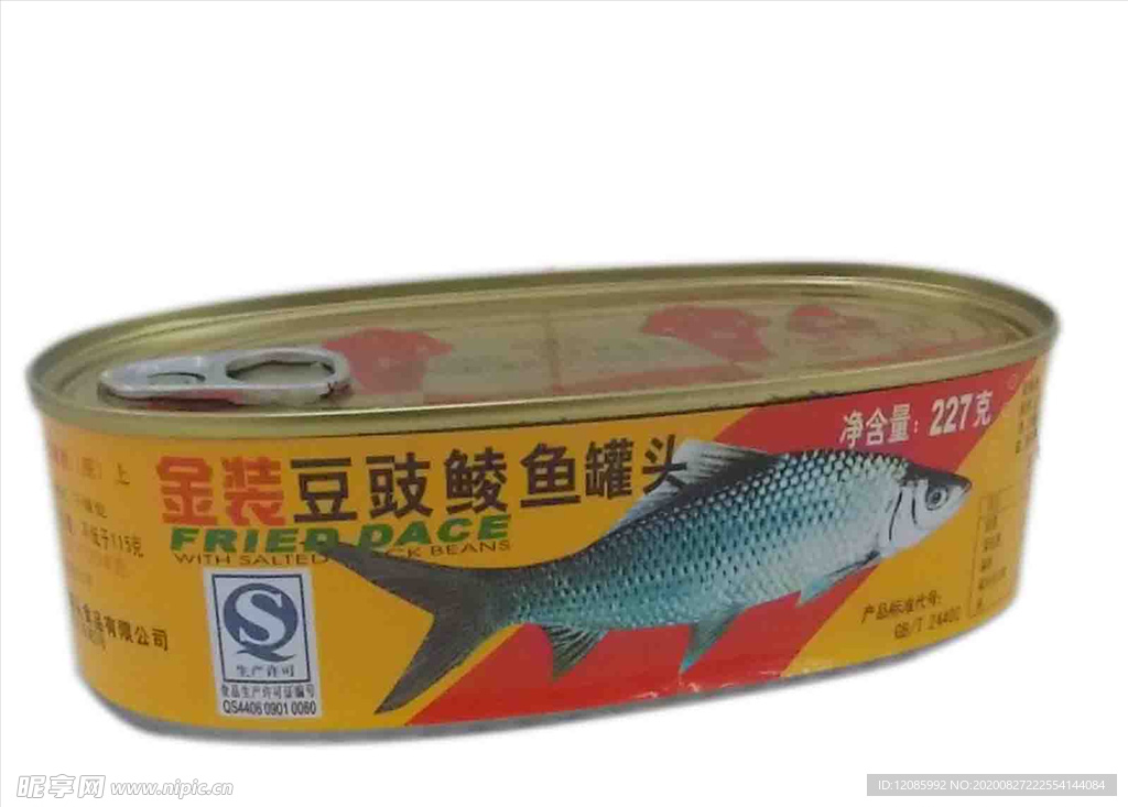 粤花金装豆豉鱼227g