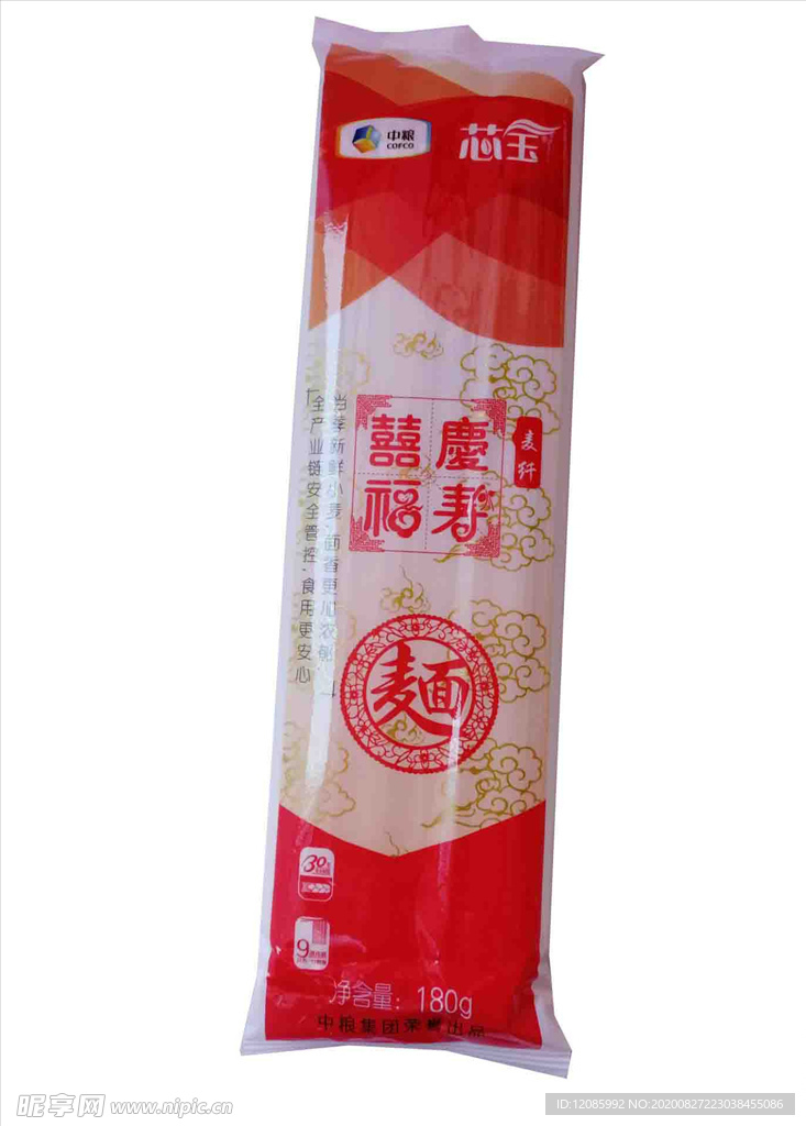 中粮芯玉喜庆福寿面180g