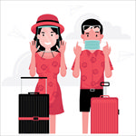 旅行插画
