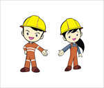 安全帽工人