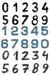 卡通数字