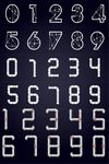 卡通数字