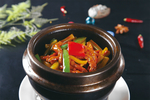 石锅黑椒牛柳