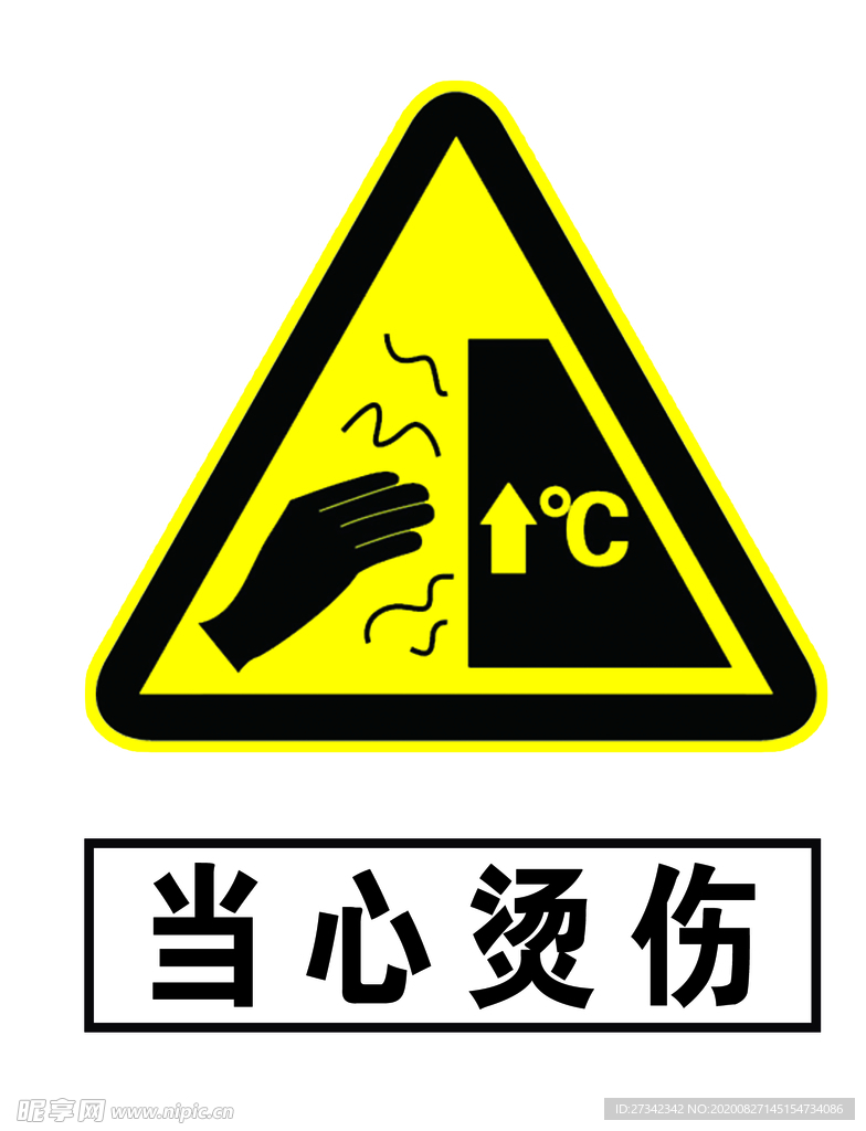 当心烫伤