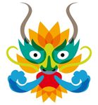 七彩龙头