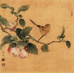 中式古典花鸟工笔画