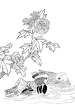 中式古典花鸟工笔画