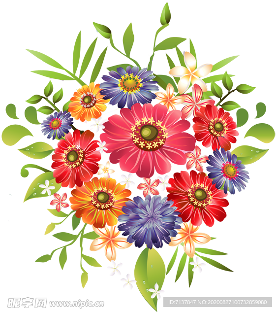 免扣花束图片
