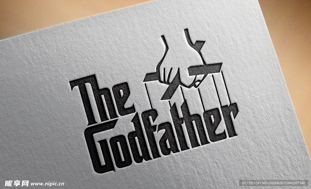 教父电影logo