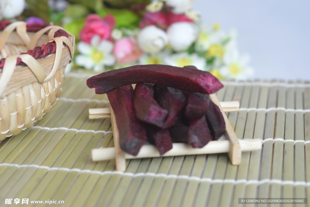 香酥紫薯条