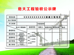 危大工程验收公示牌