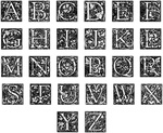 24个字母