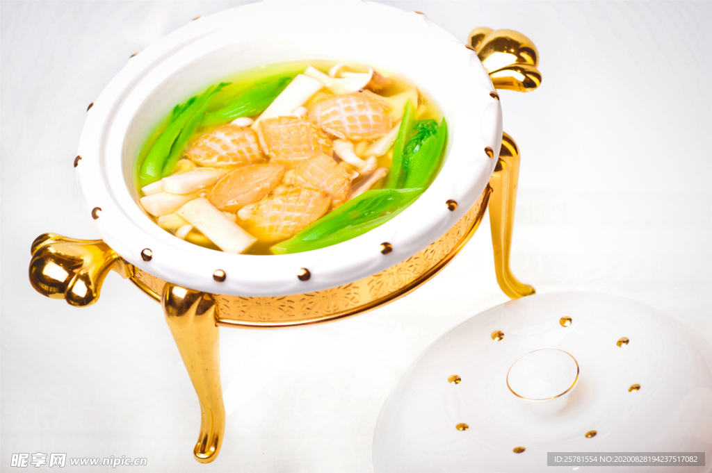 豆汤鲍鱼