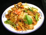 回锅肉盖饭