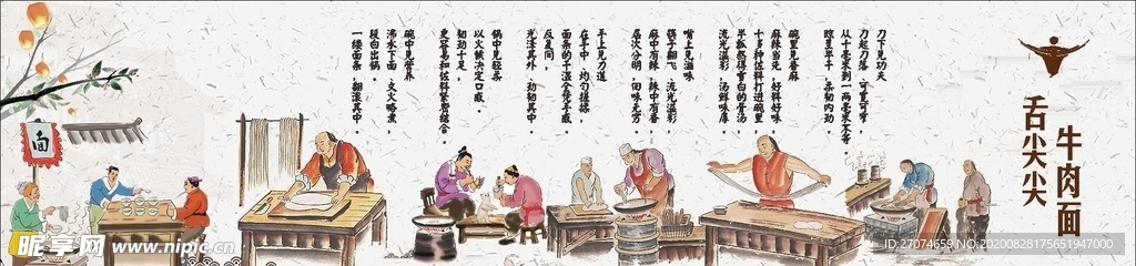 面食文化画面