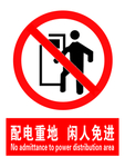 配电重地 闲人免进