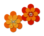 立体装饰花朵