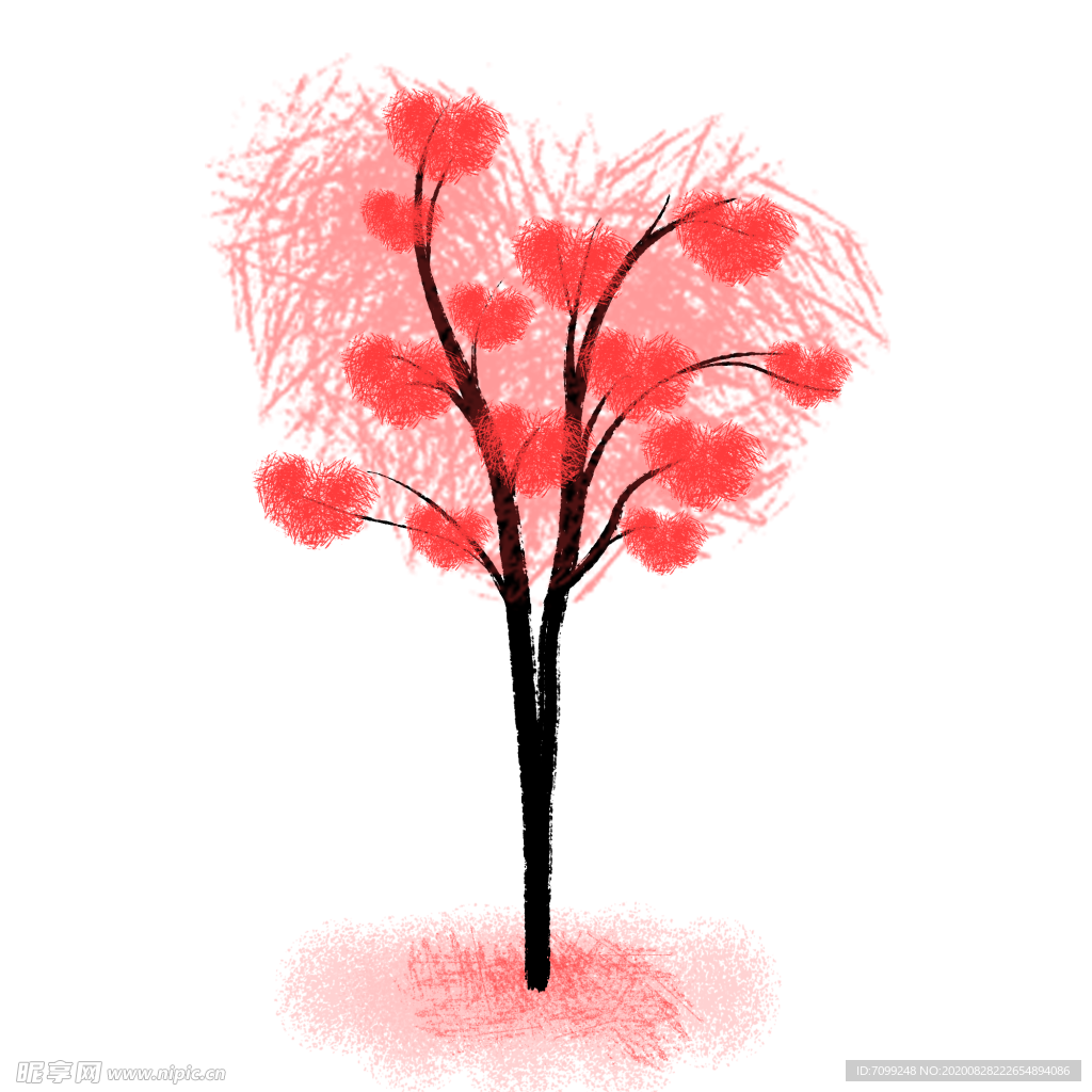 水彩字体创作001【天上有棵爱情树】|插画|创作习作|梦月Snowy - 原创作品 - 站酷 (ZCOOL)