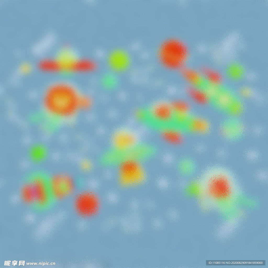 绿色潮流抽象
