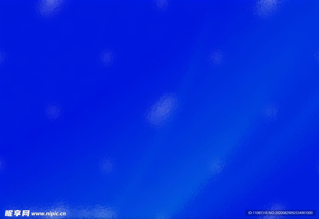 蓝色潮流抽象