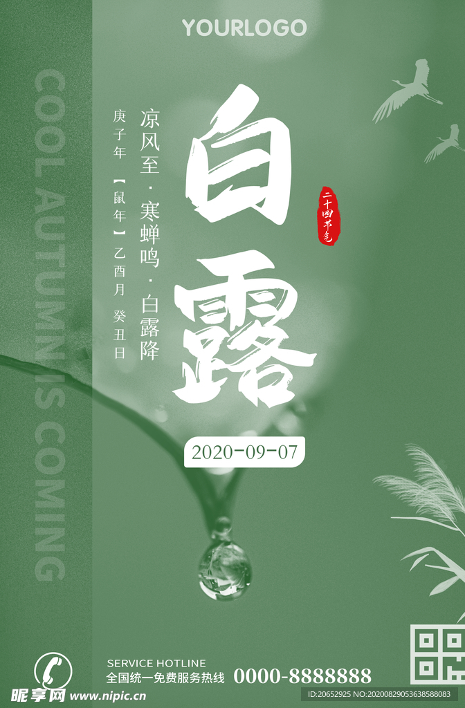 白露海报