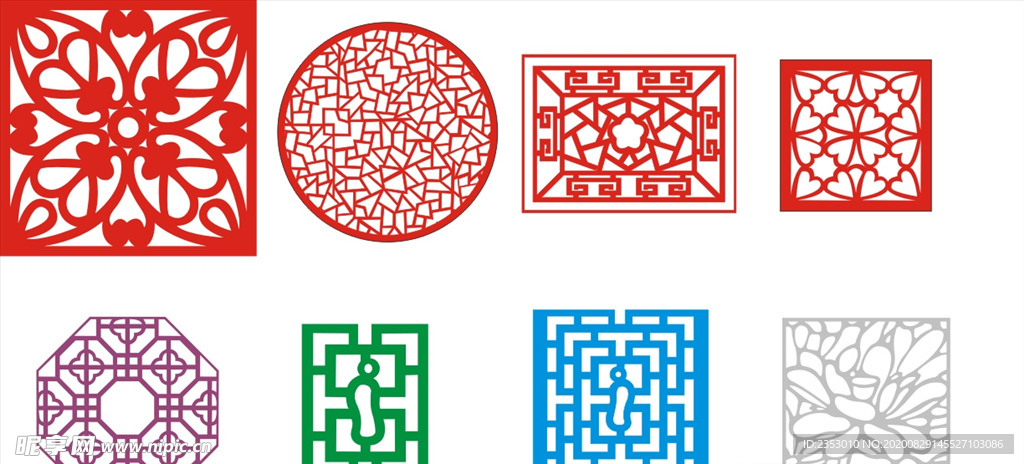 镂空花纹