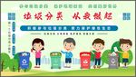 垃圾分类 爱护环境 讲文明