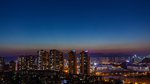 城市夜景灯光建筑风景