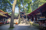 青城山 蓝天 白云 都江堰 青