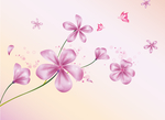 梅花花瓣粉色