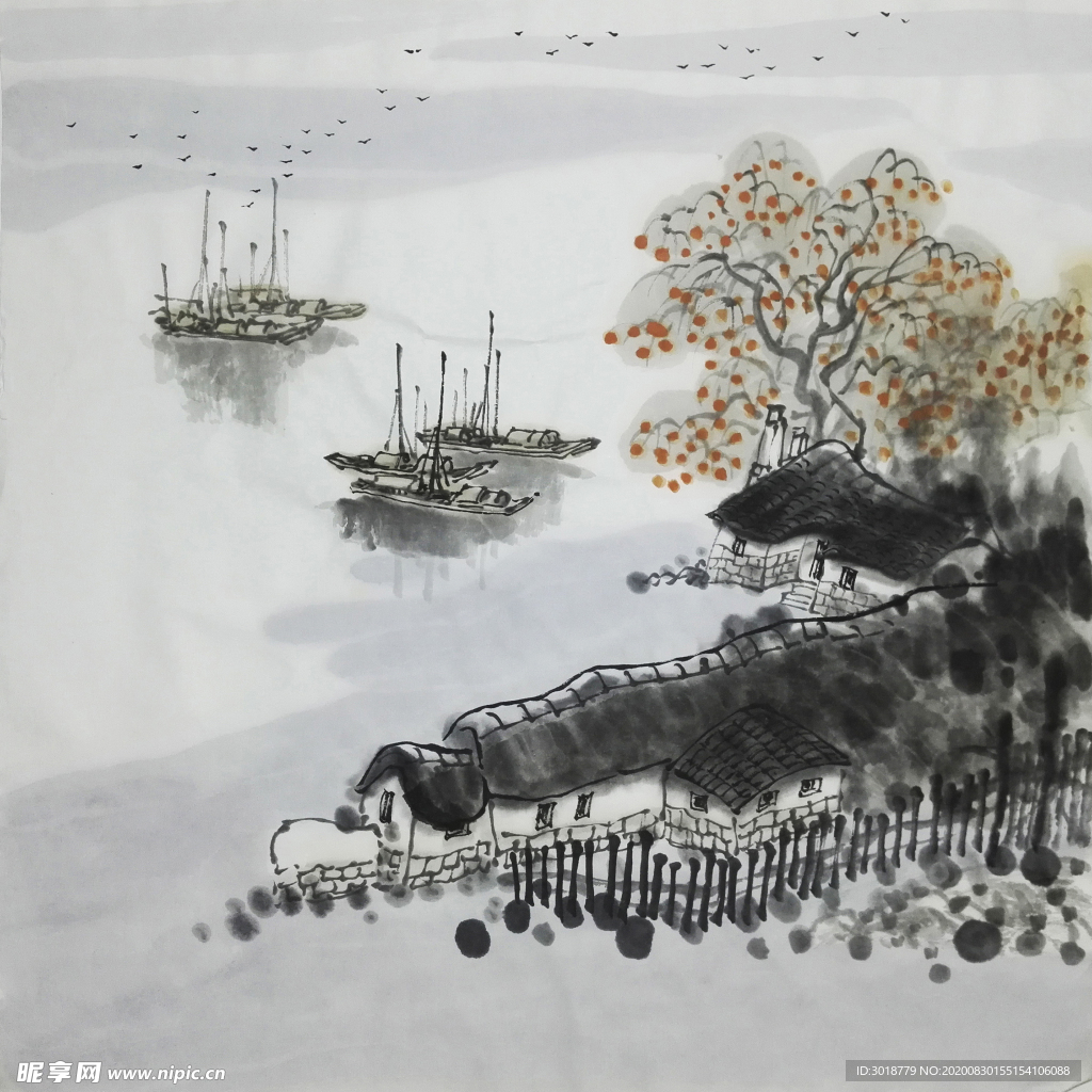 山水画
