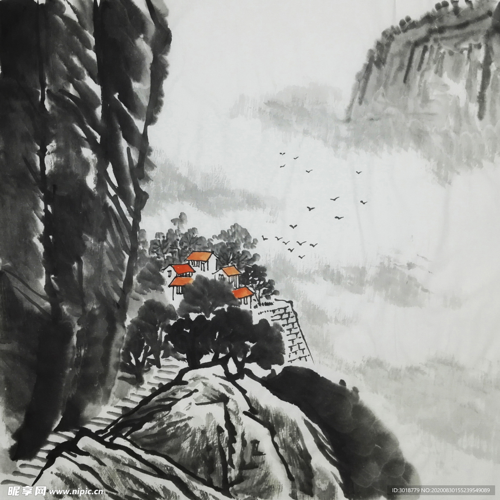 山水画