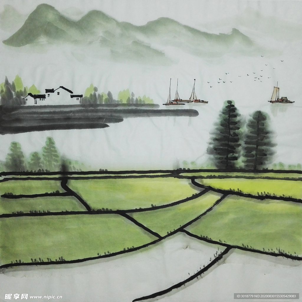 山水画