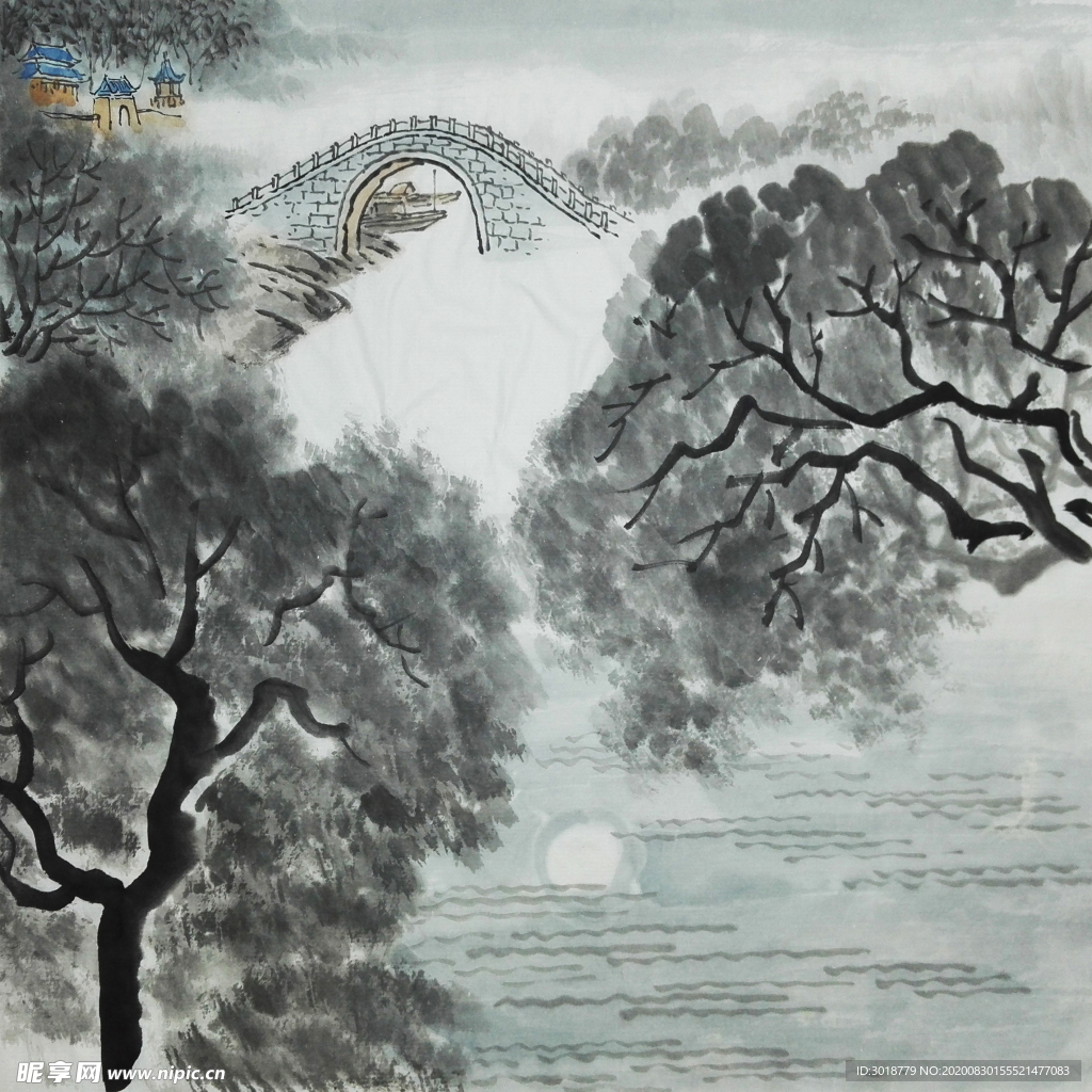 山水画