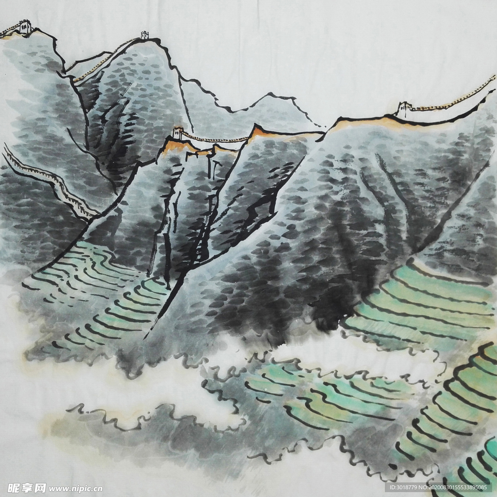 山水画