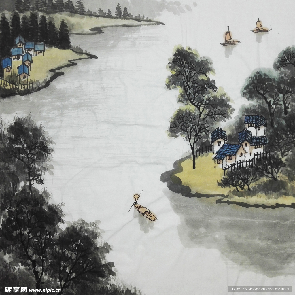 山水画