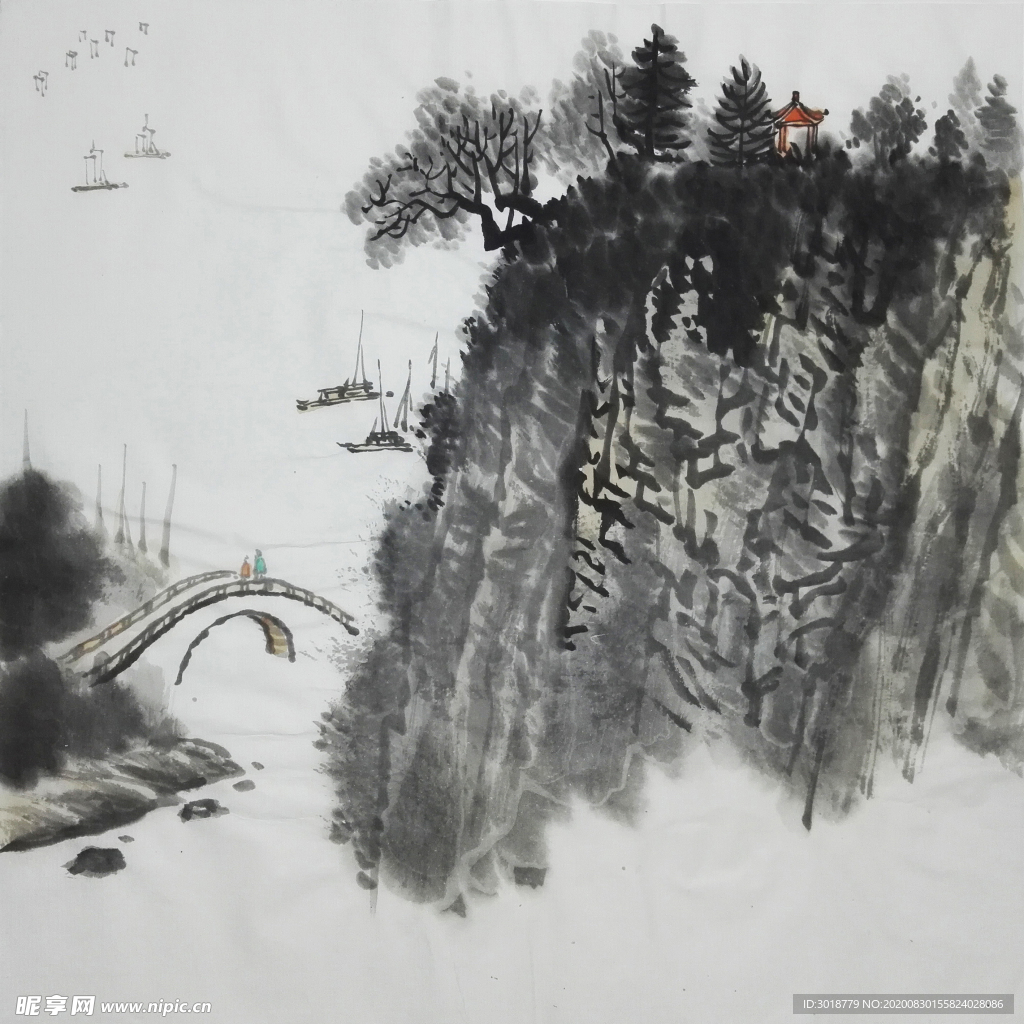 山水画