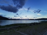 傍晚海边景色
