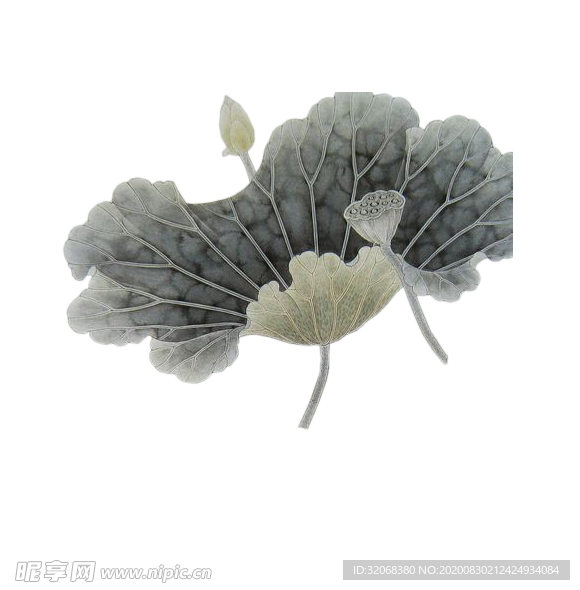 工笔花鸟背景墙装饰画