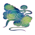彩色祥云元素