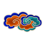 彩色祥云元素