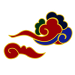 彩色祥云元素
