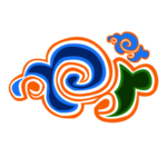 彩色祥云元素