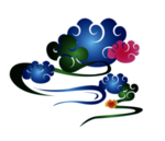 彩色祥云元素