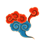彩色祥云元素