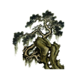 水墨中国风迎客松